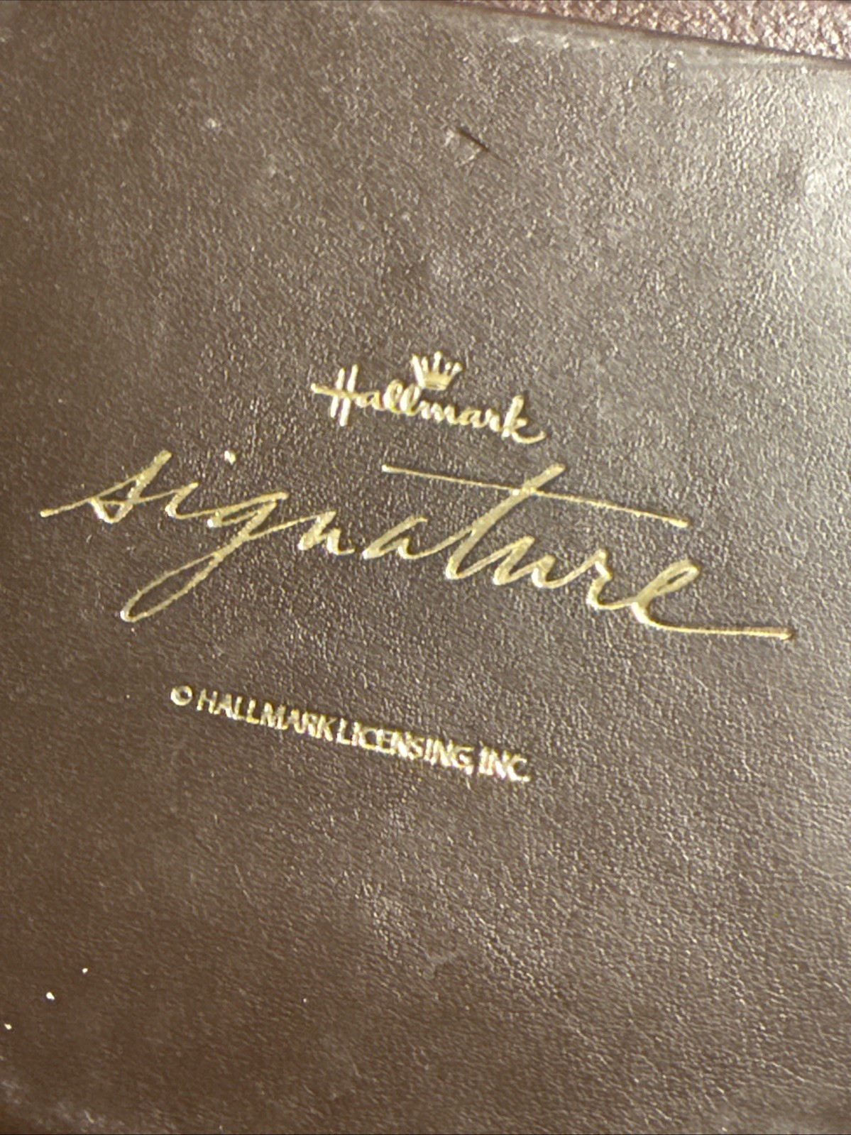 Hallmark Signature leather Wish Box