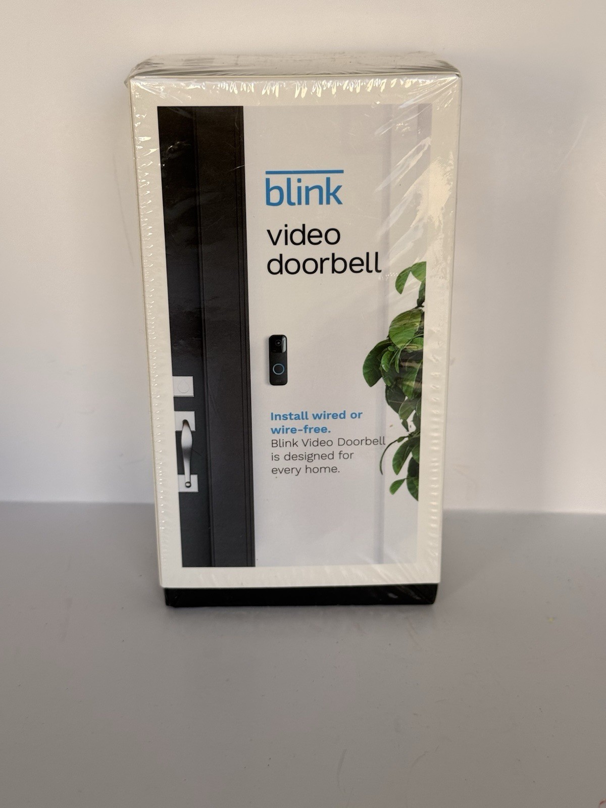 Brand New & Sealed Blink Video Doorbell - Smart Wifi Video Doorbell, Black HD