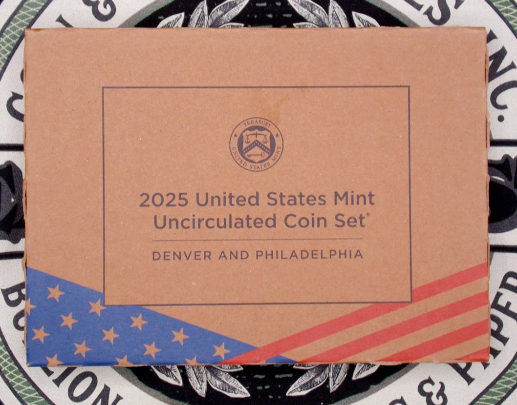2025 "P & D" United States Mint Uncirculated Coin Set **SEALED** ECC&C, Inc.
