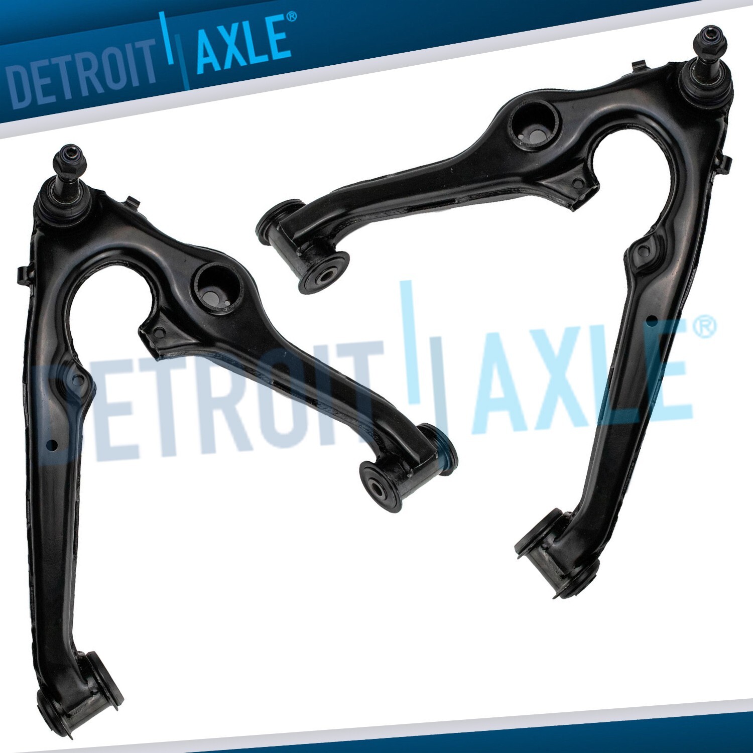 Front Lower Control Arms w/ Ball Joints Set for Silverado Sierra 1500 LD Limited