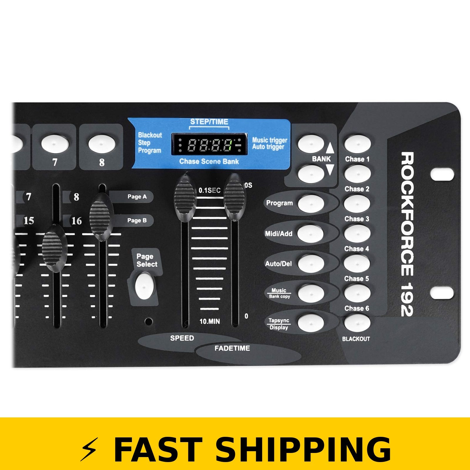 Rockville ROCKFORCE 192-Channel DMX Lighting Controller