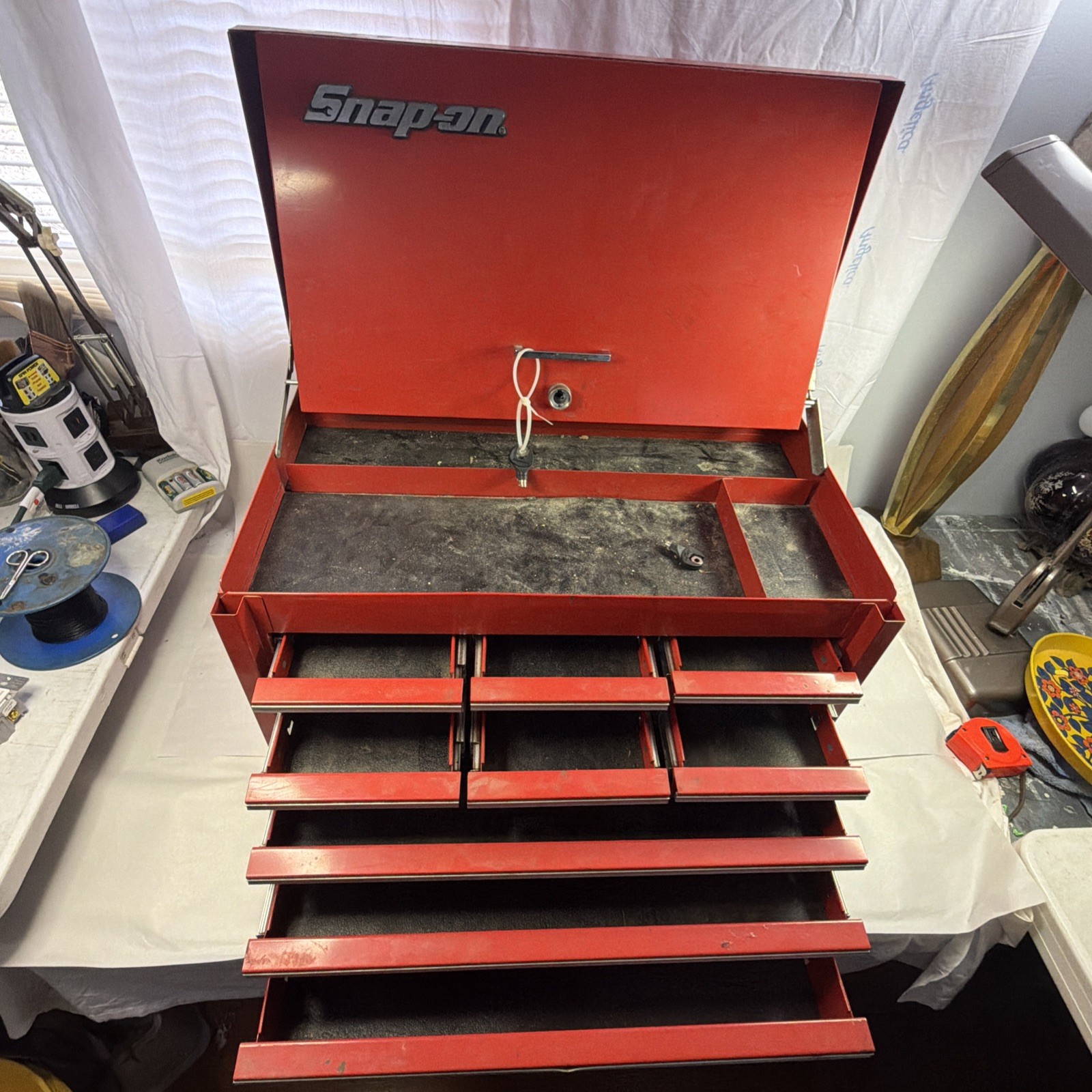 Snap-on KRA58H Tool Box High 9 Drawer with liners