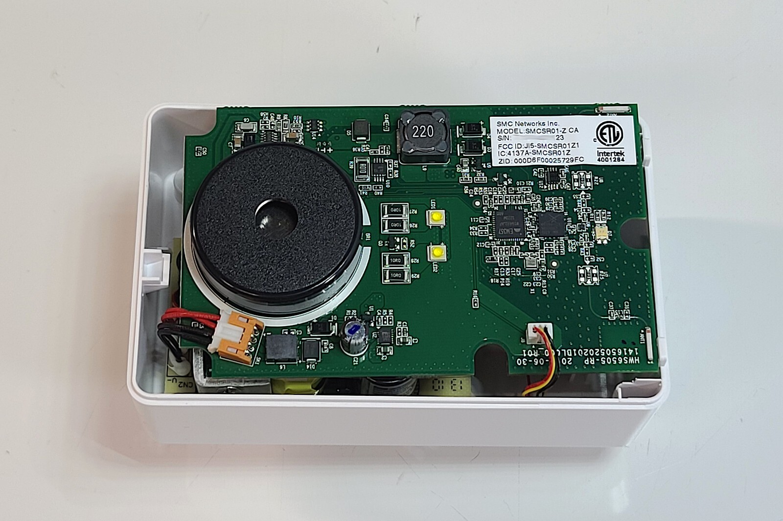 SMC Wireless Siren Zigbee Range Extender SMCSR01-Z CA