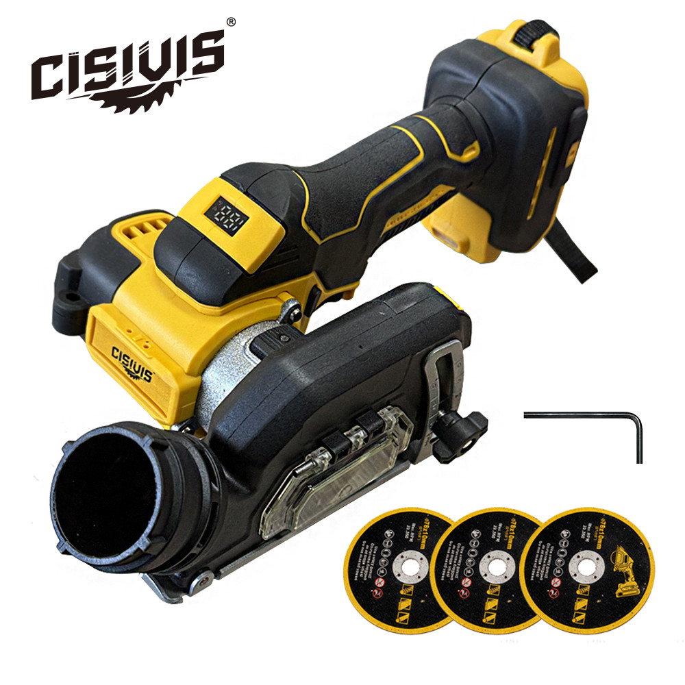 Mini Brushless Circular Saw Cordless 3 inch Cut Off Tool for DeWalt Battery 20V