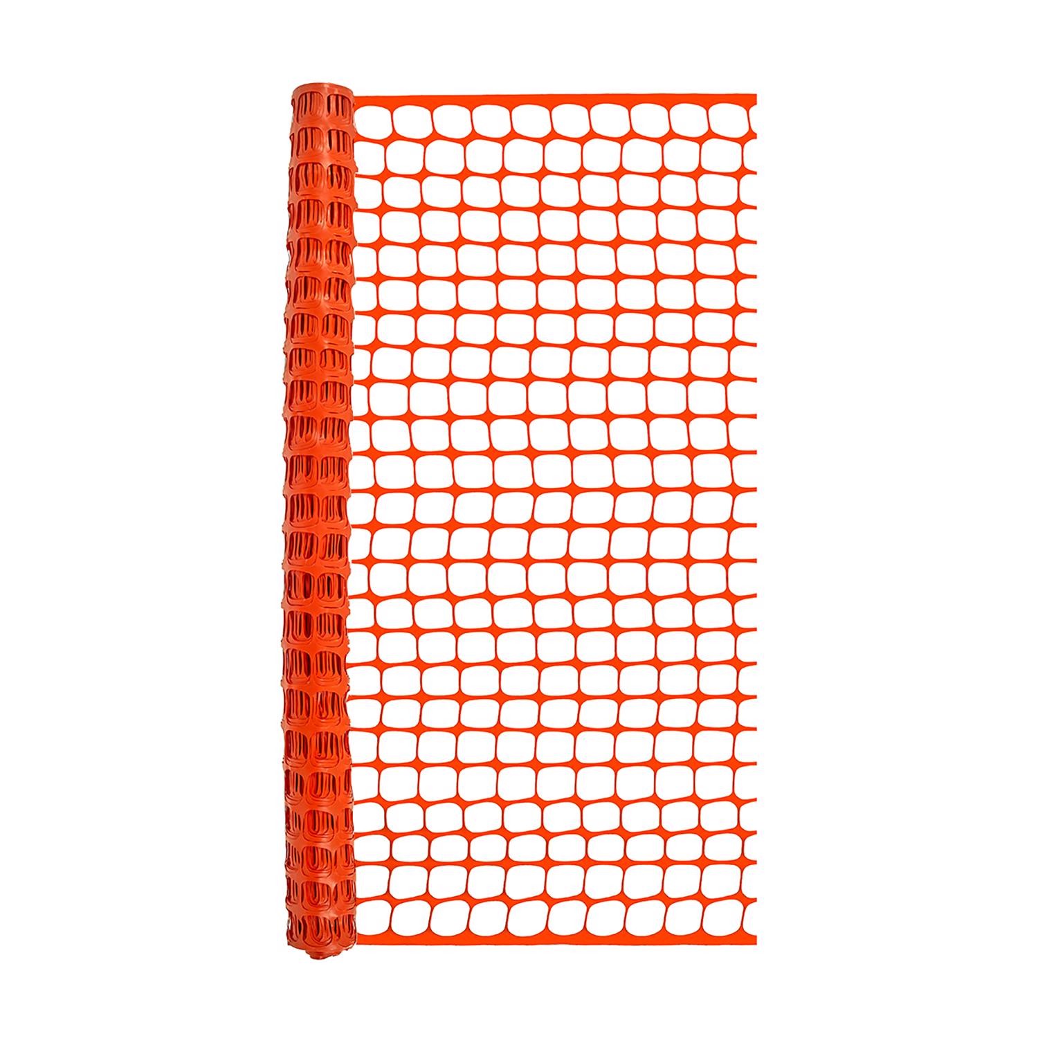 Tenax 4 ft. H X 50 ft. L HDPE Plastic Safety Fence Orange (Pack of 2)