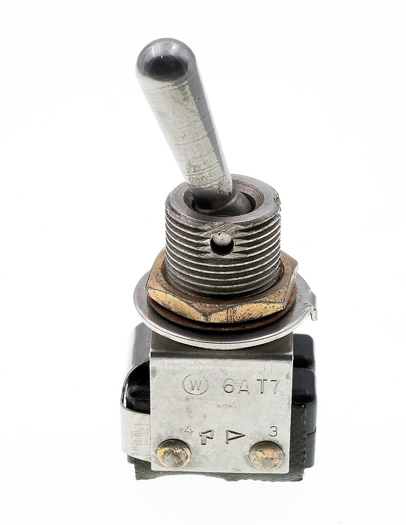 HONEYWELL MICRO SWITCH 6AT7 TOGGLE SWITCH, 2 Position, DPDT