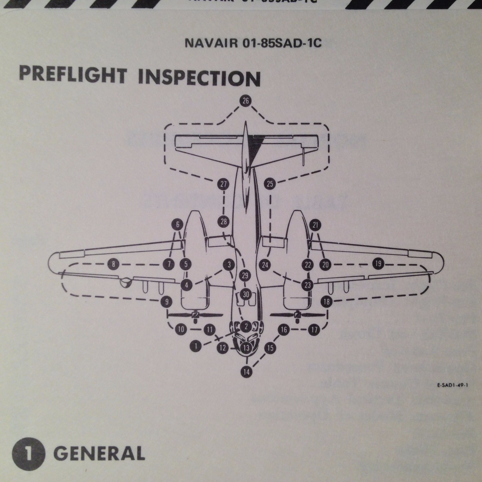 Grumman Tracker S-2E and S-2G Operator's Pocket Checklist