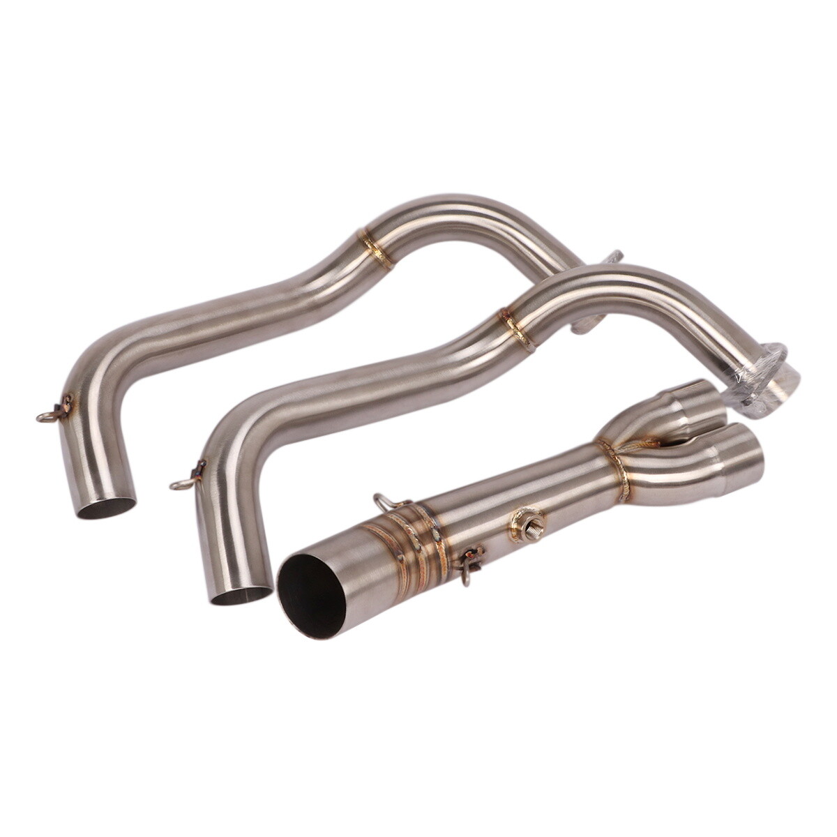 Exhaust Pipe Front for Yamaha MT-07 MT07 R7 2021-2025 fit 51mm muffler
