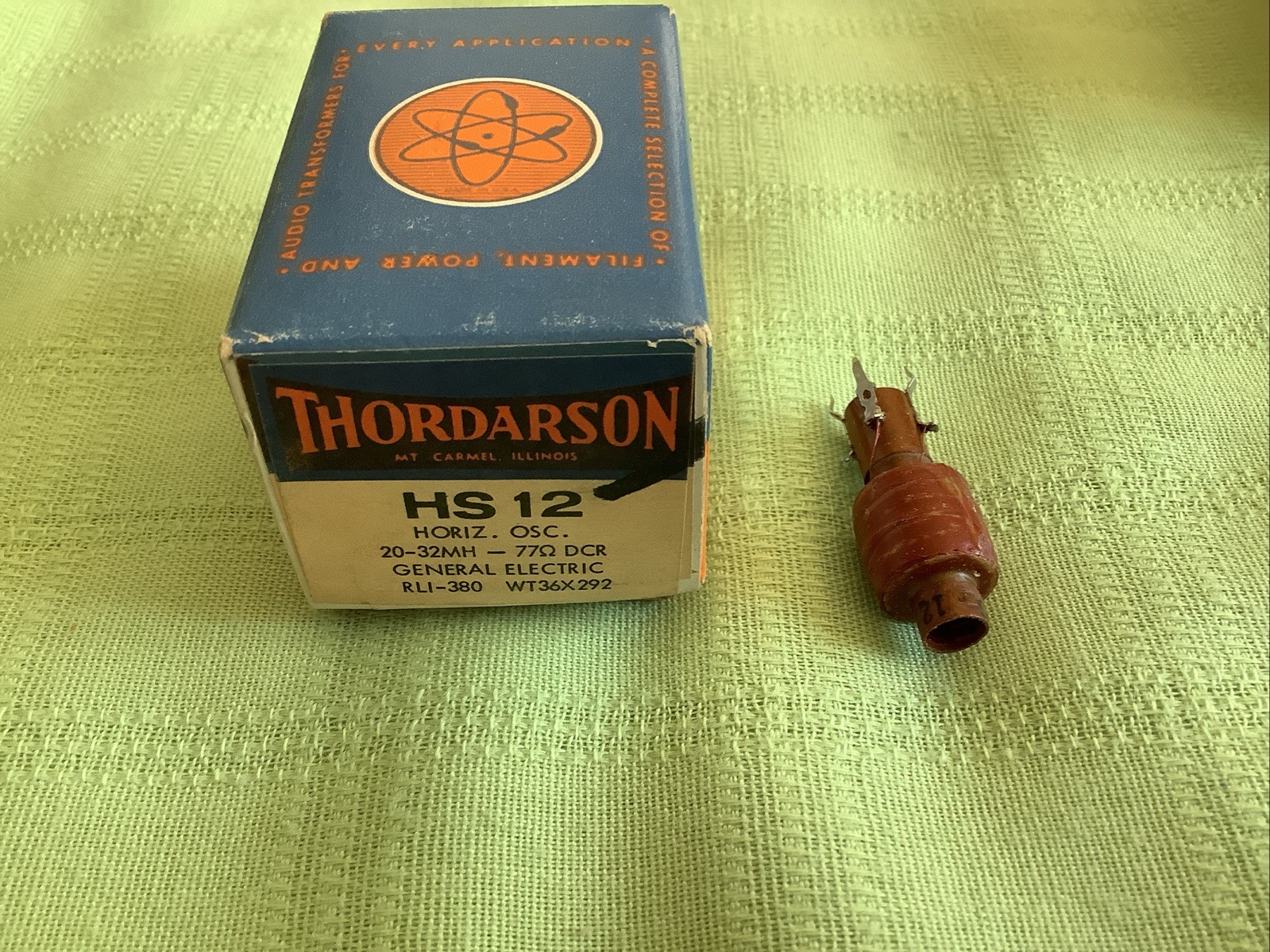 Thordarson HS-12 Horizontal Oscillator (GE RLI-380  WT36X292)