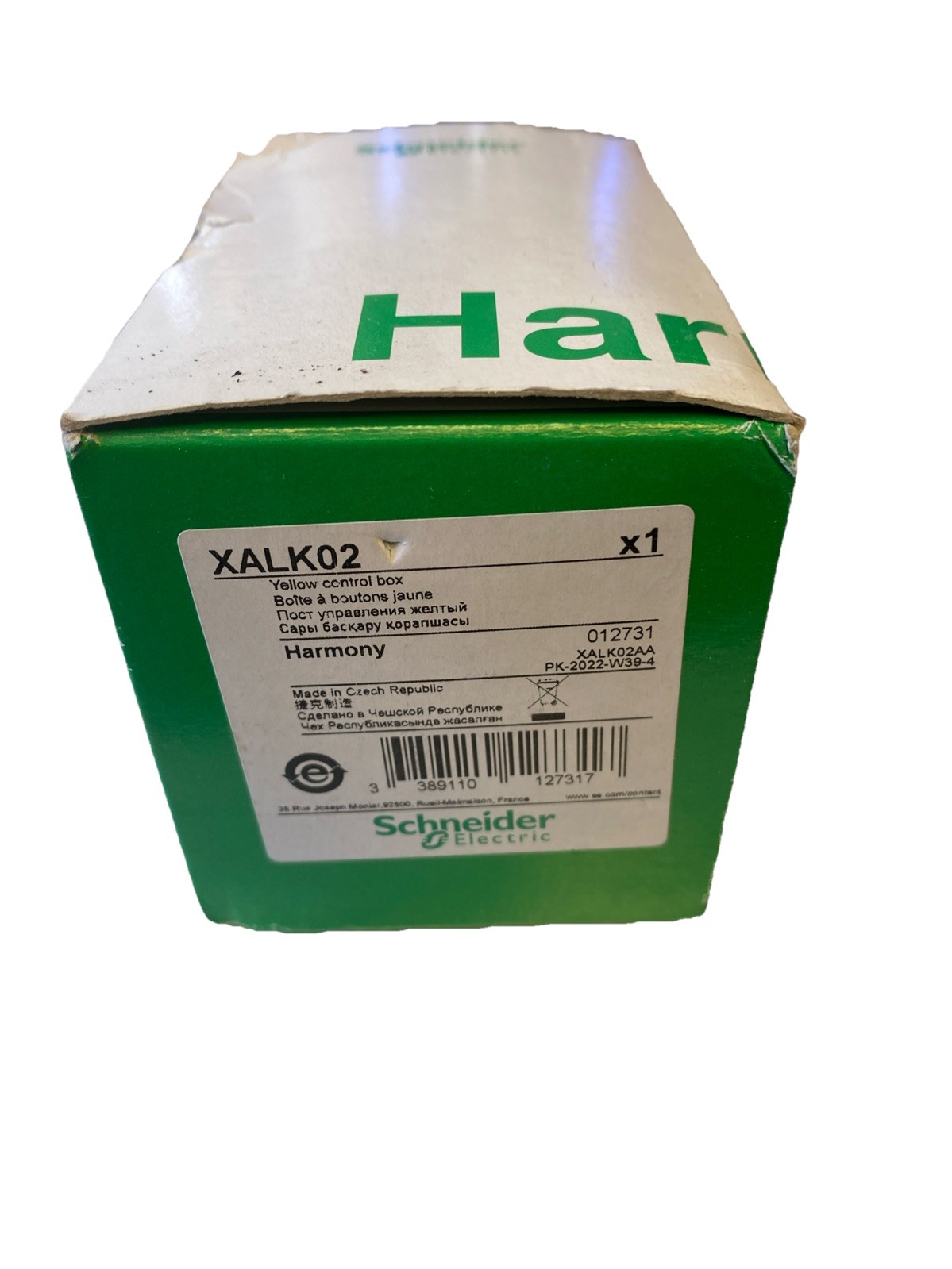 Schneider Electric Empty Control Box XALK02 IP66 Alarm Devices Empty Control Box