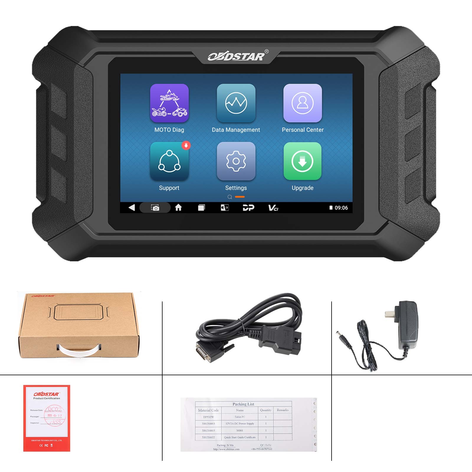 OBDSTAR ISCAN for TRIUMPH Motorcycle Diagnostic Tool Code Reading, Clearing US