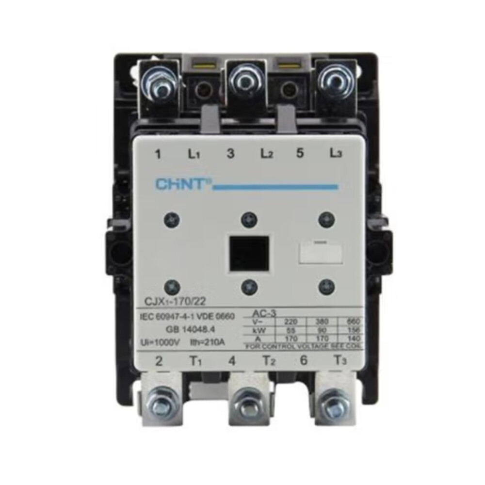 CHNT CJX1 Series AC Contactor CJX1-170/22 AC24V 36V 110V 220V 380V Free delivery