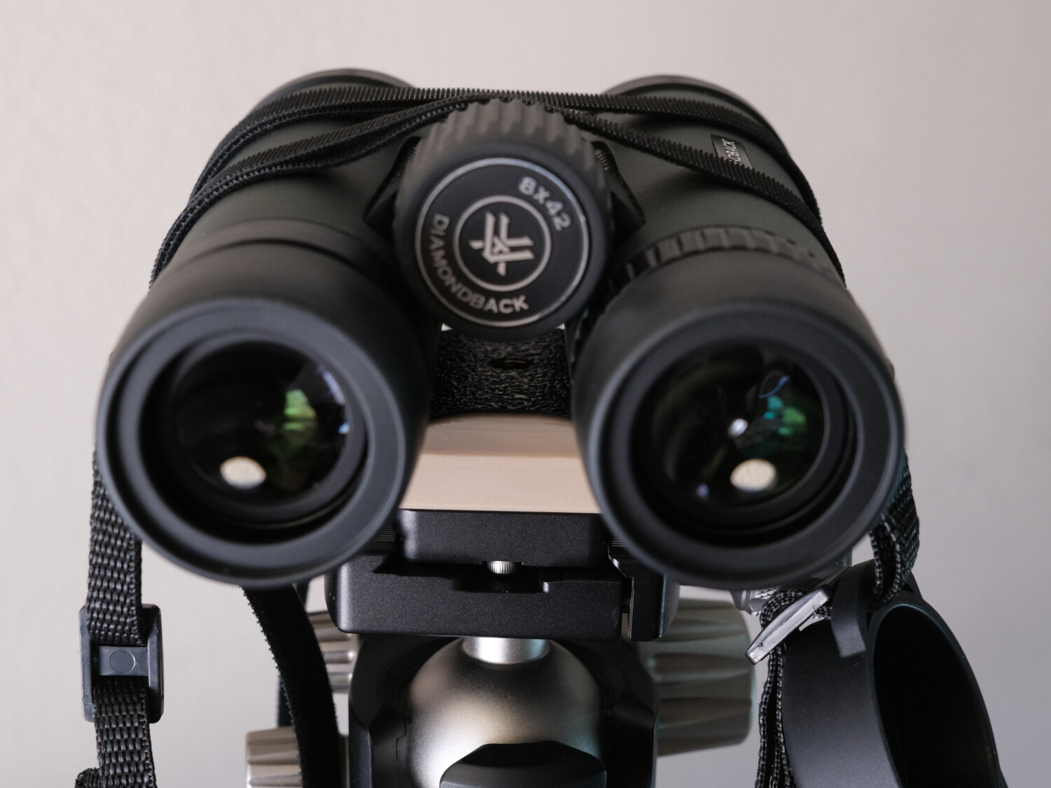 Universal Binocular Tripod Adapter, Compact, Secure, Lightweight, 1/4-20 Thread