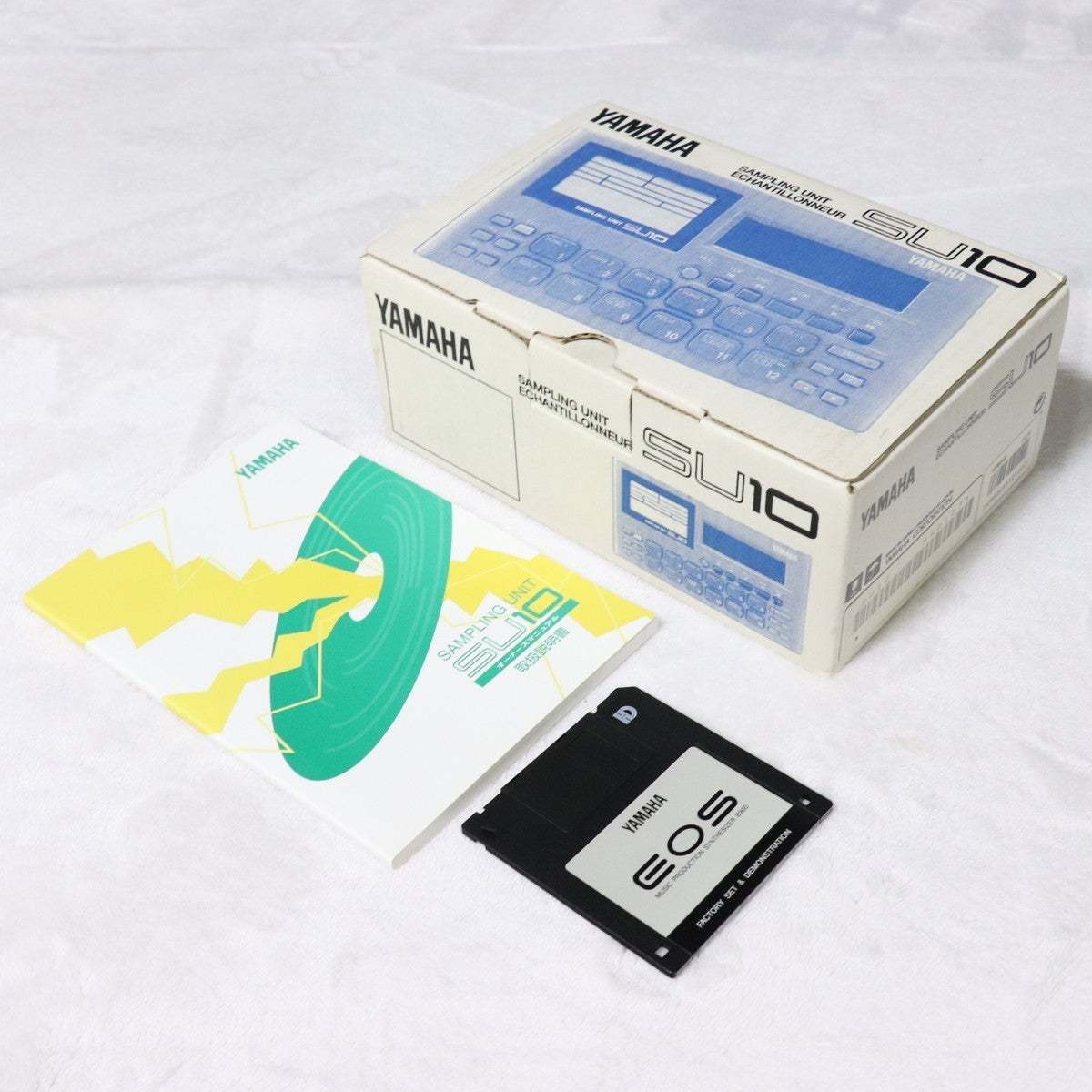 YAMAHA SU10 Sampling Unit Portable Sampler MIDI Ribbon Controller w/Box Manual