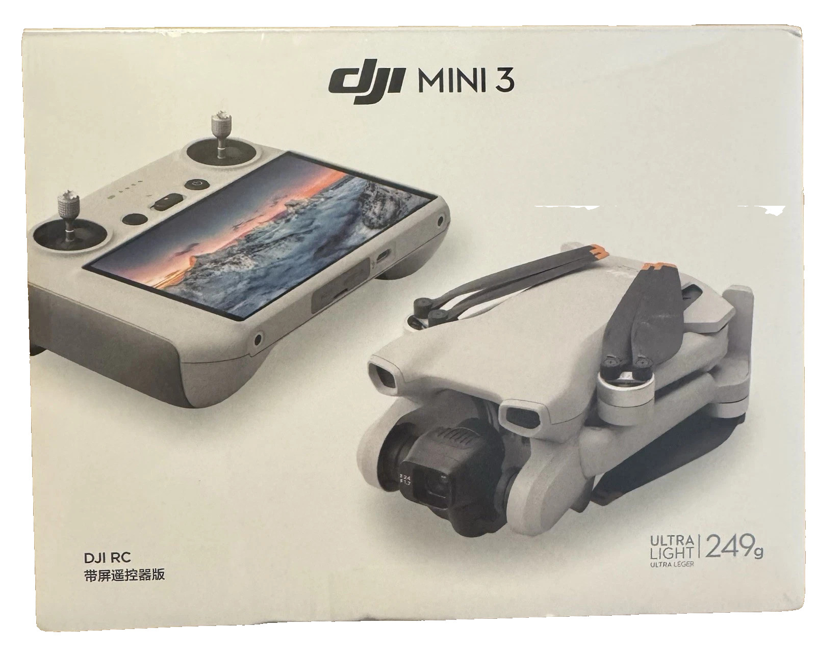DJI Mini 3 Drone With DJI RC Remote Controller 4K, 38-min Flight Time NEW