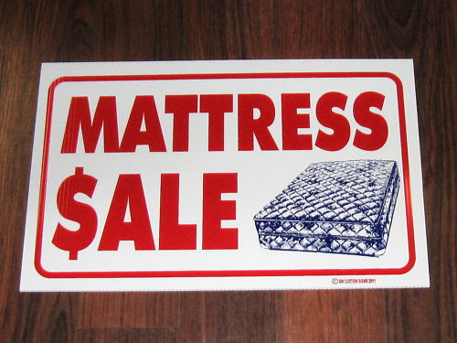 General Business Sign: Mattress Sale