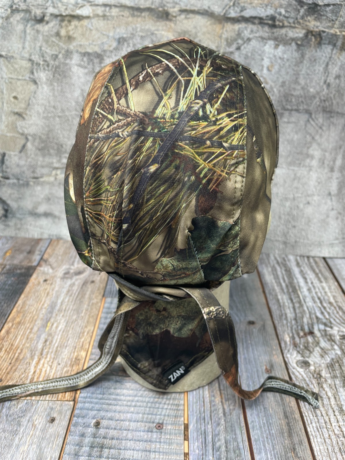 Mossy Oak Break Up Country Camouflage Microfiber Stretch Headwrap Skull Cap Hat