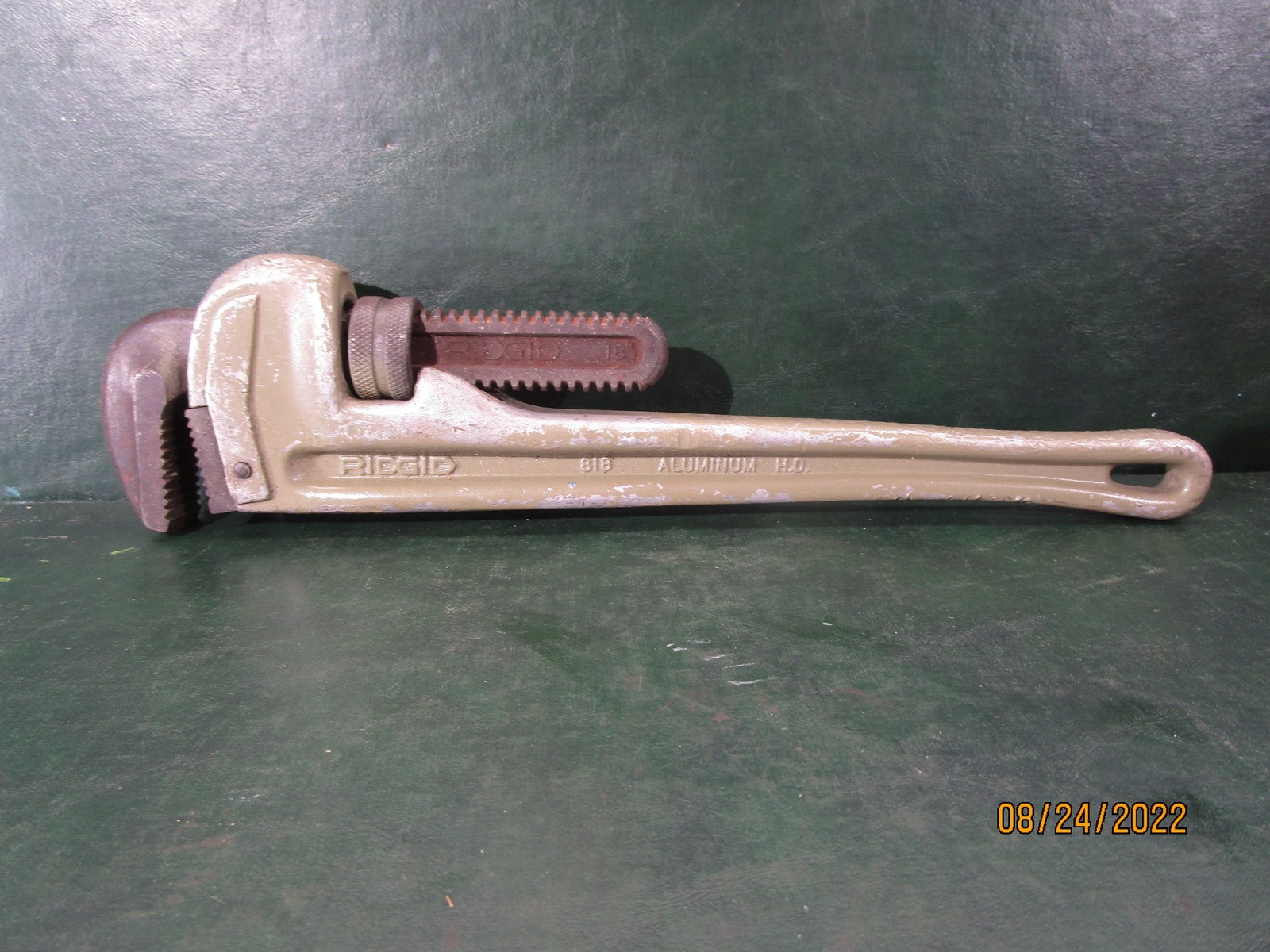 Ridgid 18" Aluminum USA Pipe Wrench Model 818