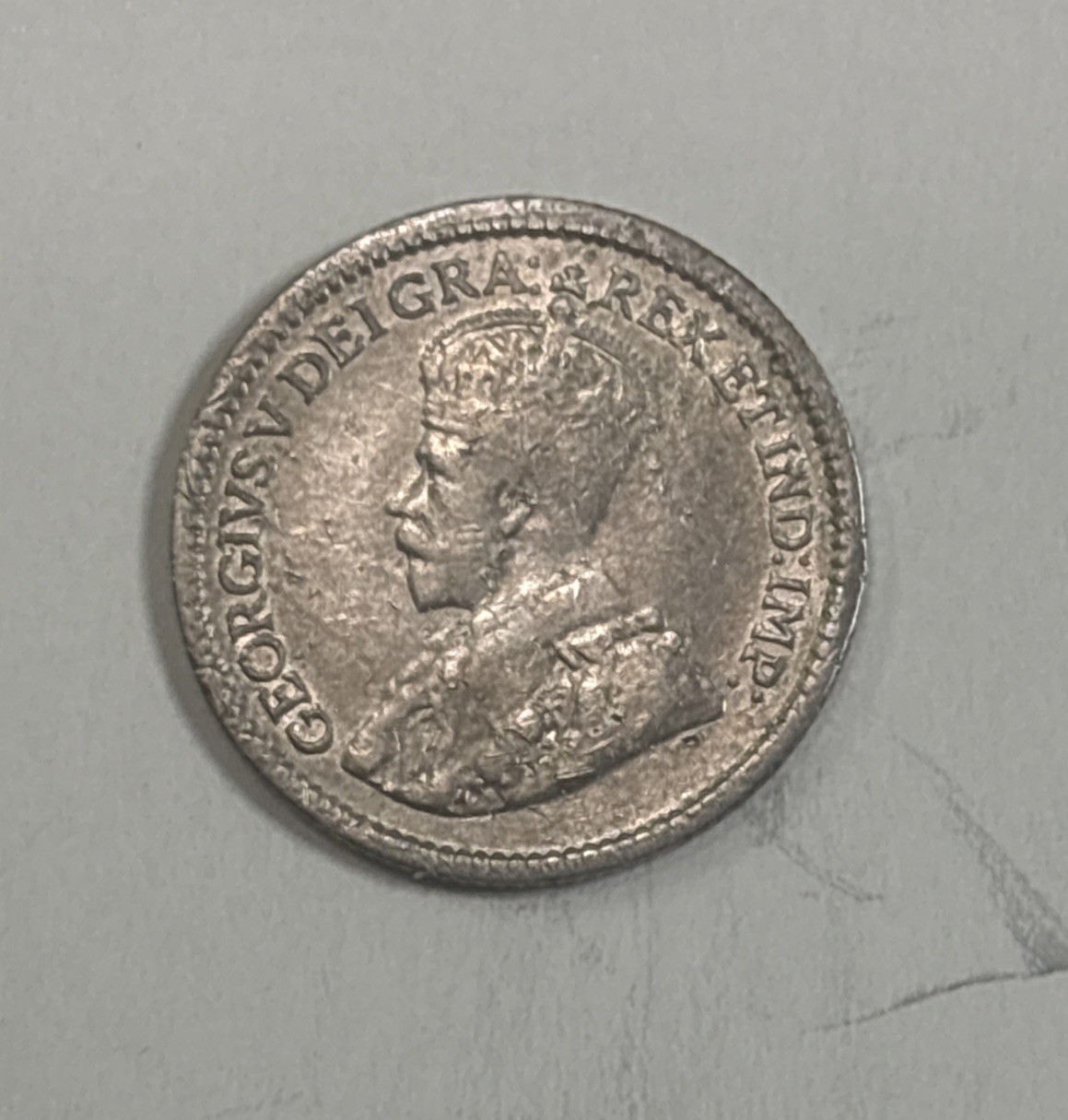 1913 Canada Silver! 5 Cents! ENN Coins
