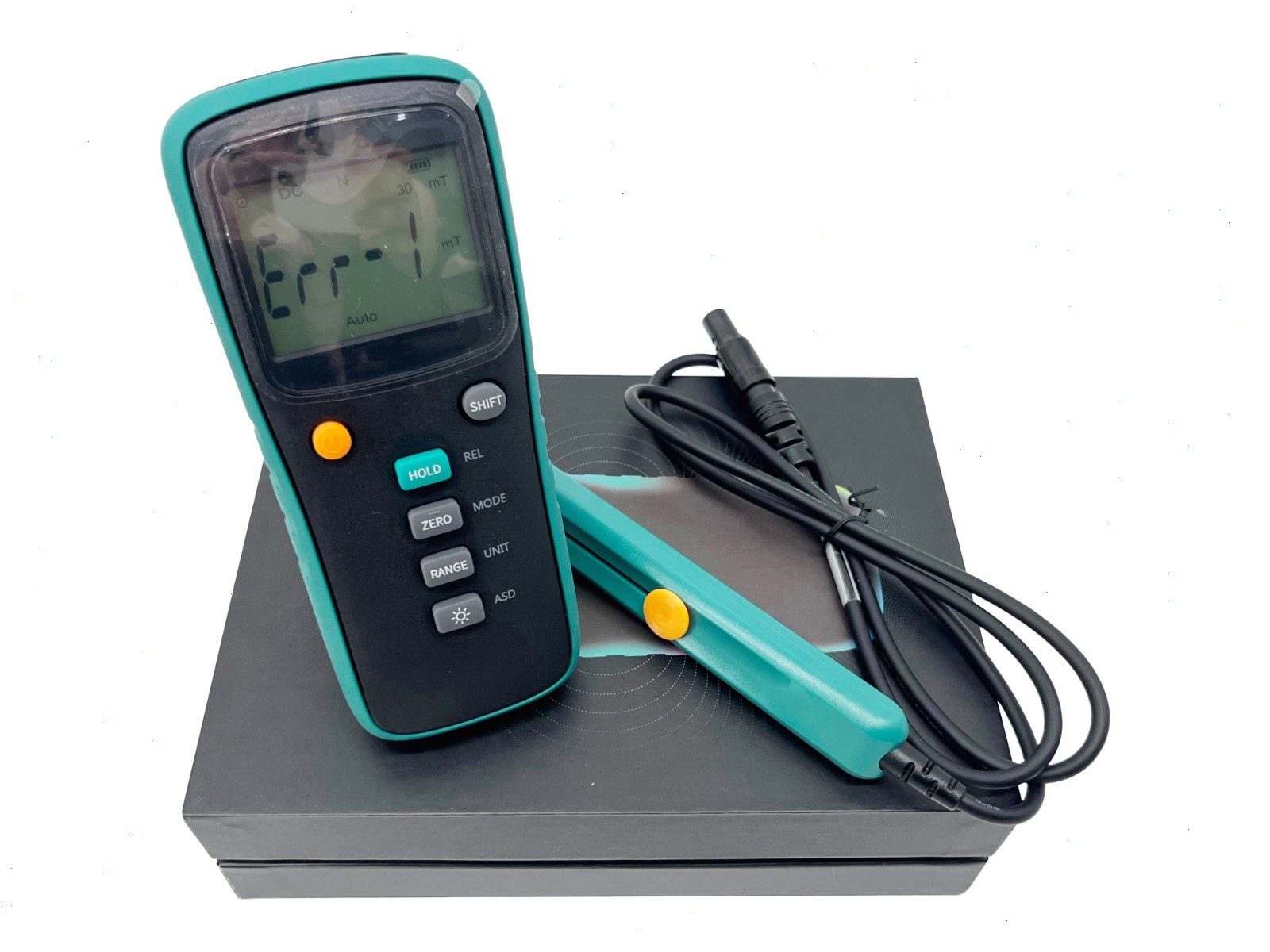 AC DC Magnetic Field Meter Tester with Range 2mT~3000mT Class 1 Modbus Protocol