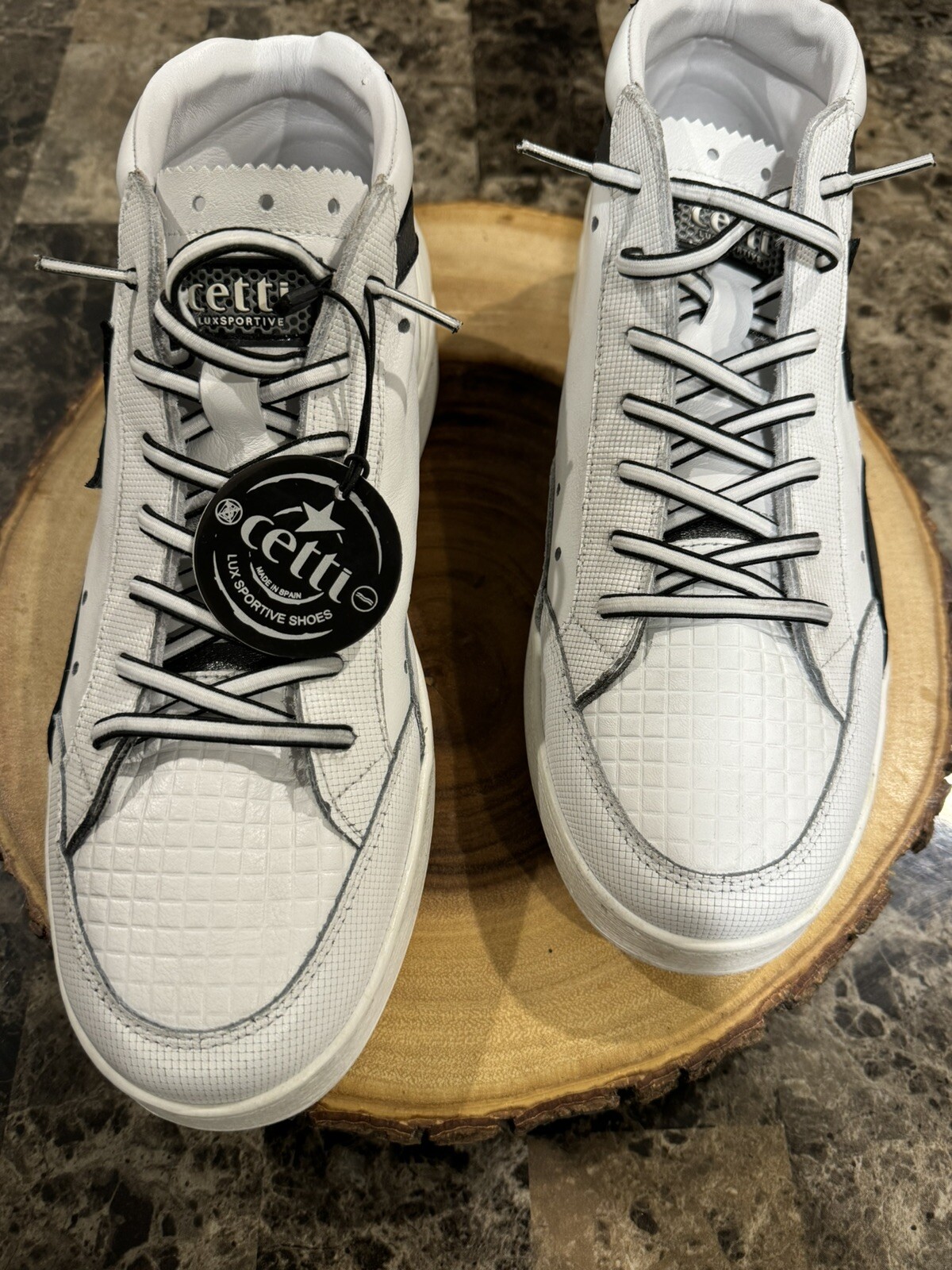 CETTI SNEAKERS SHOES  “ Made In Spain” Size 43 For Men’s. “ NO BOX”