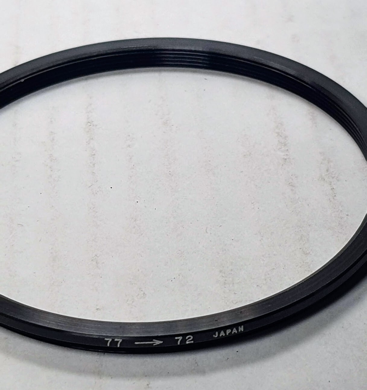 77-72mm Step-Down Lens Filter Converting Adapter Ring 77mm-72mm Metal 77-72 Thin