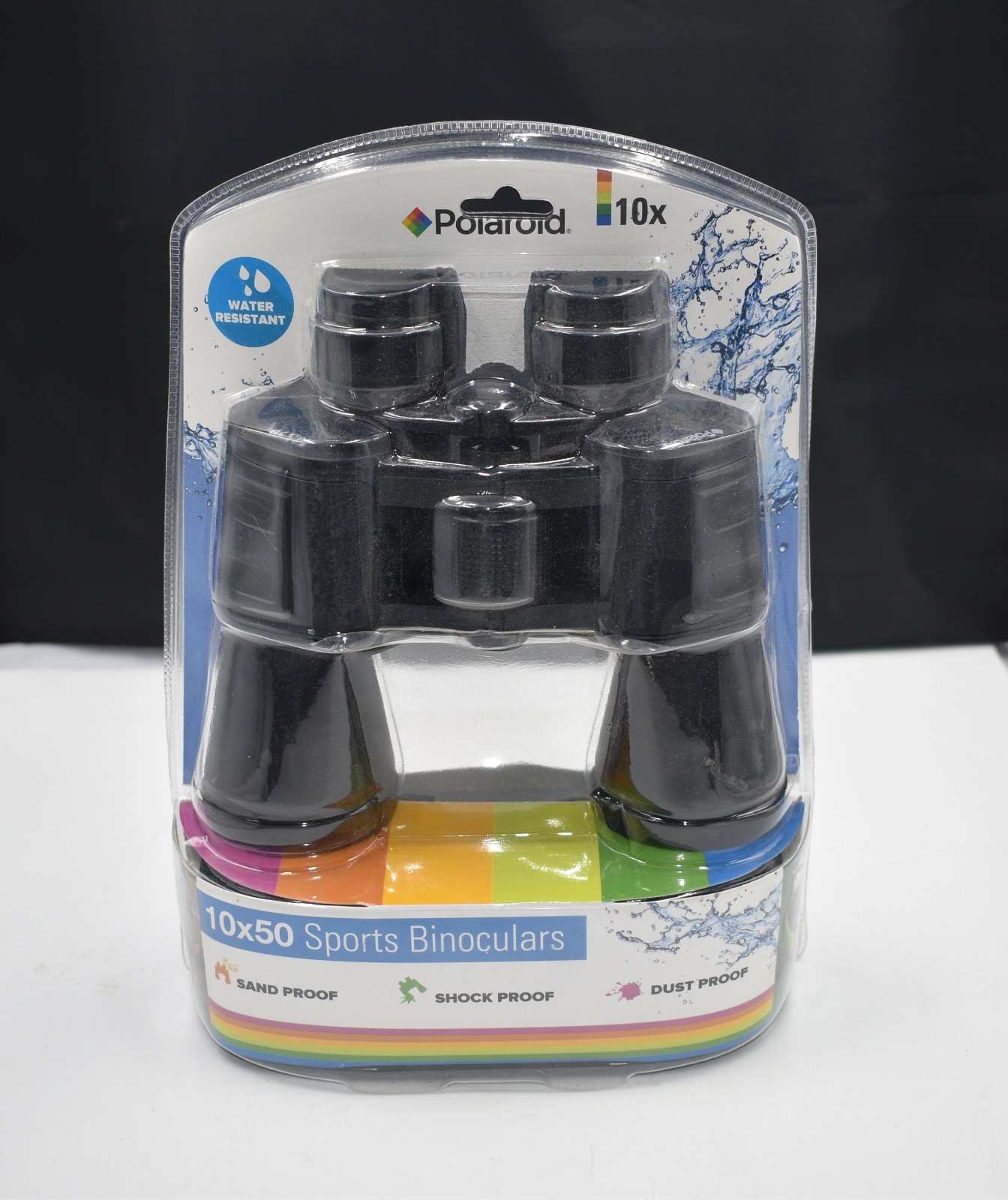 Polaroid Sports Binoculars 10X50 Brand New Sealed in Mfg. Package