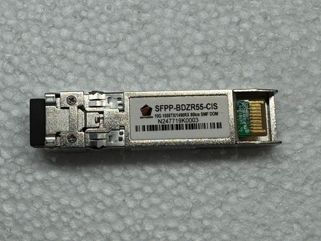Entagon SFPP-BDZR55-CIS 1550TX/1490RX  80km SMF DOM Transceiver