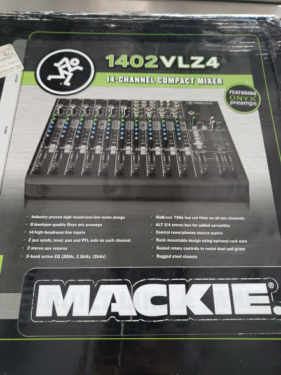 (NEW) Mackie 1402VLZ4 14-Channel Compact Mixer