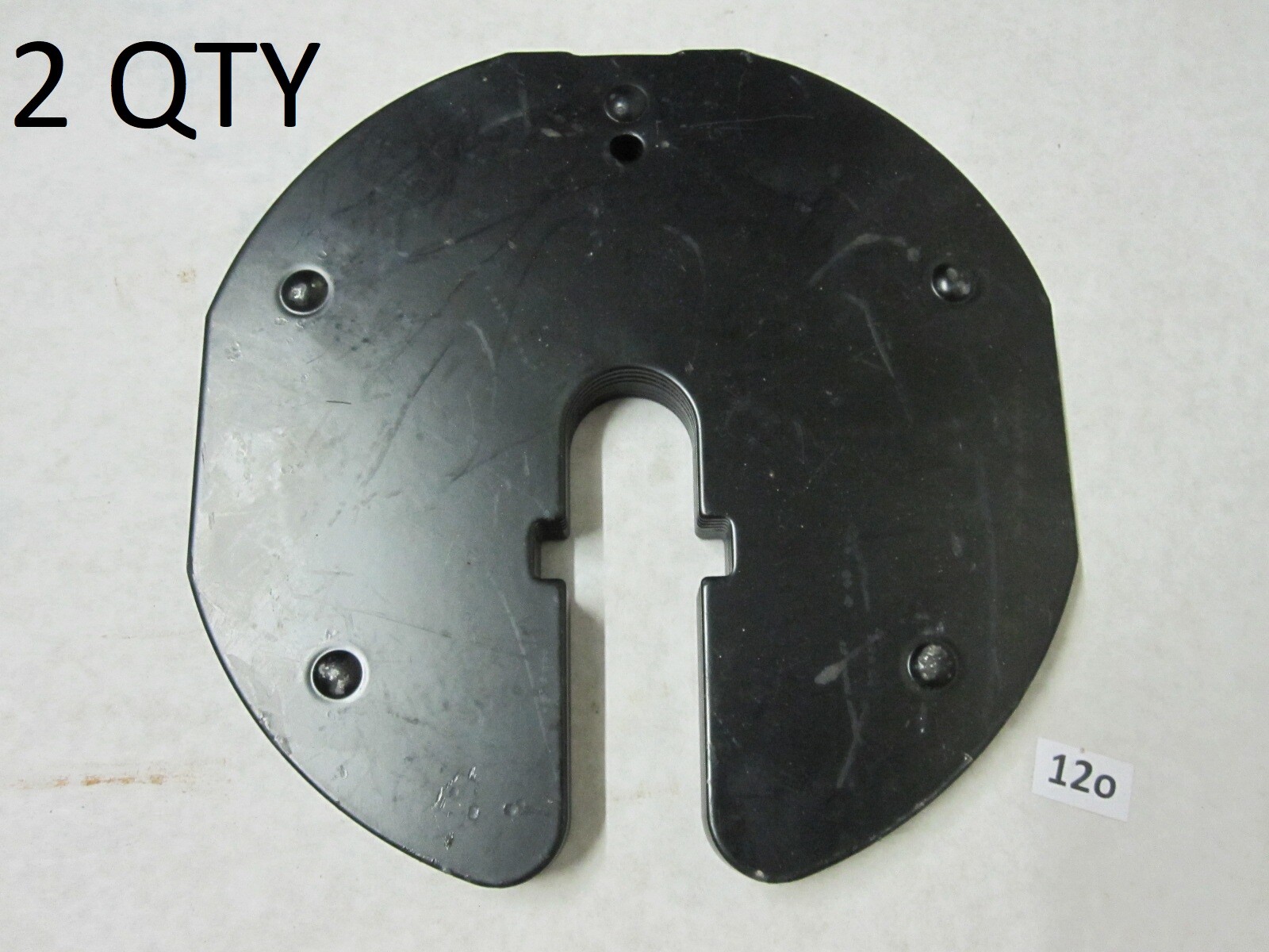 2QTY Weight Plates ONLY for NZG PowerDyne 80lbs Adjustable Dumbbell