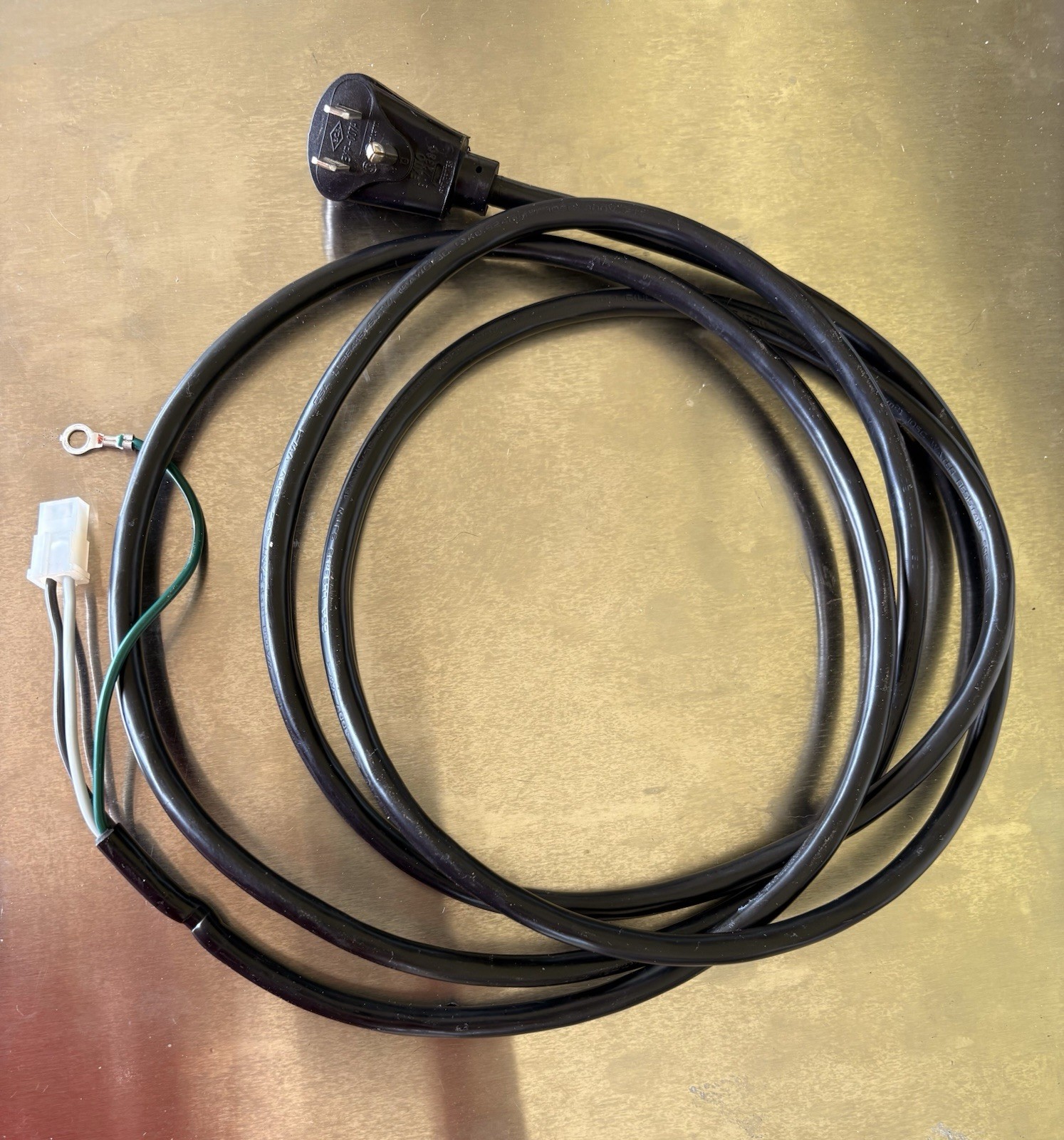 Scotsman 12-1638-21 Power Cord for Ice Machine Ice Maker Used  DCE33