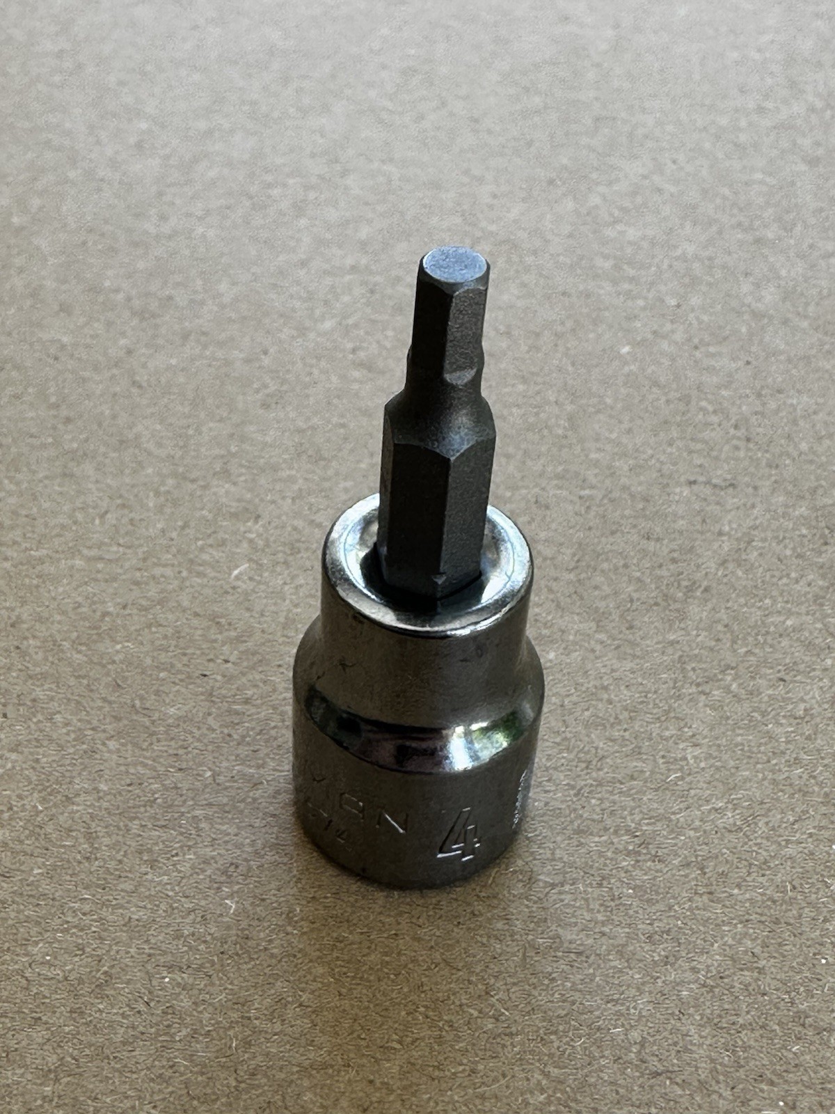 4mm CRAFTSMAN CMMT42674 Metric MM Hex Bit 3/8-in Drive Shallow Socket 0348
