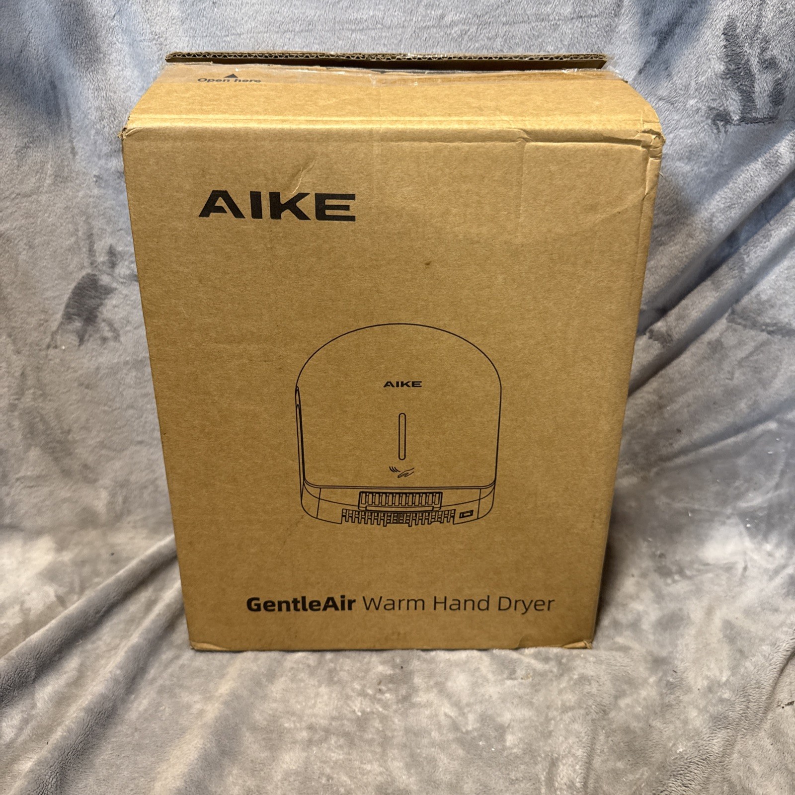 AIKE Elephant Power Commercial Hand Dryer High Speed Auto Warm Wind, Brushed ...