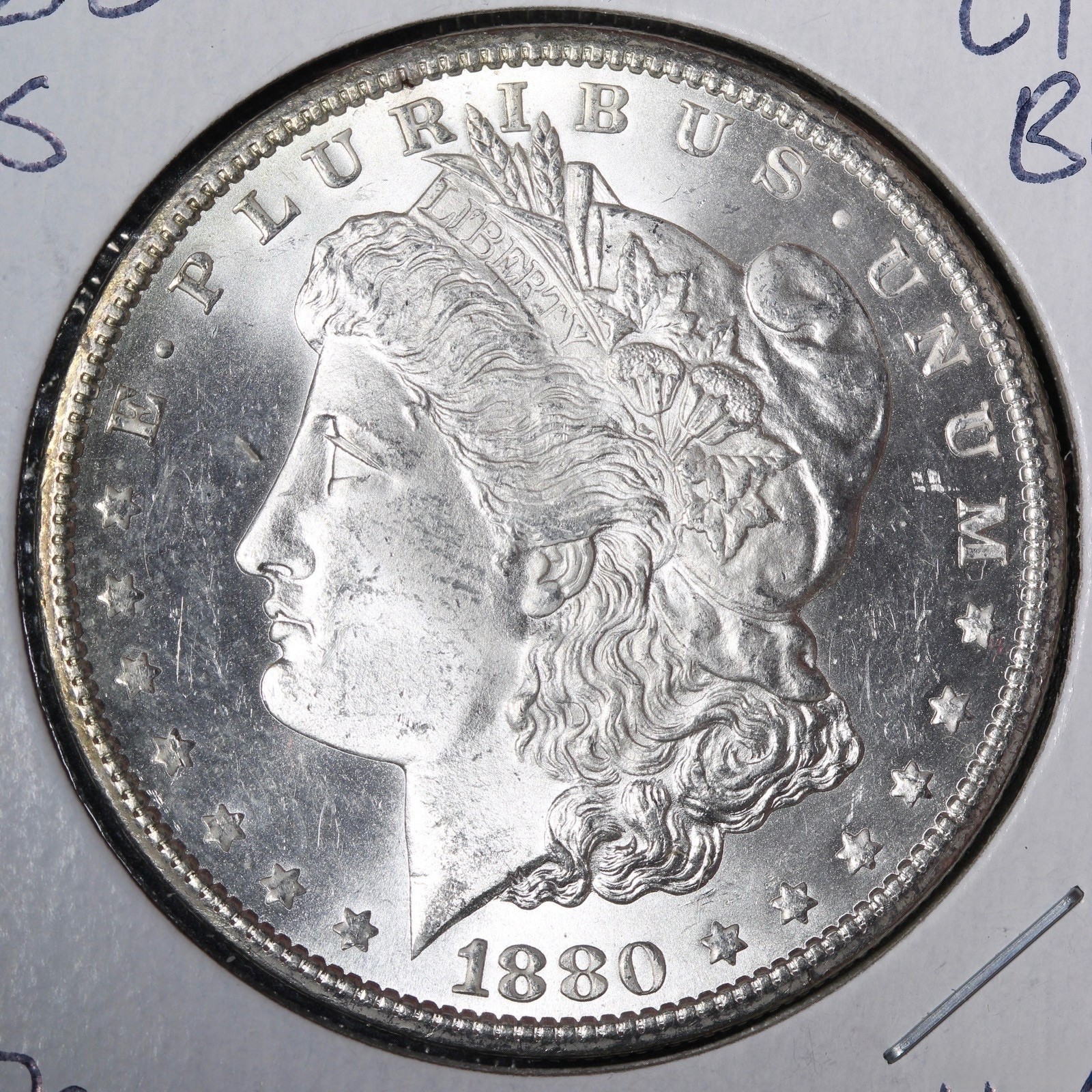1880-S Morgan Silver Dollar BU *UNCIRCULATED* MS E353 DOLF