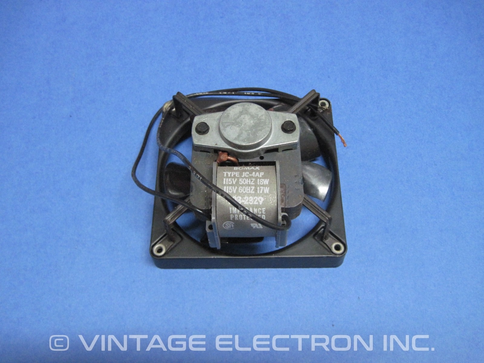 BOMAX TYPE JC-4AF brute FAN: P/N 903-2329 - 115V 50HZ 18W/115V 60HZ 17W (4-5/8")