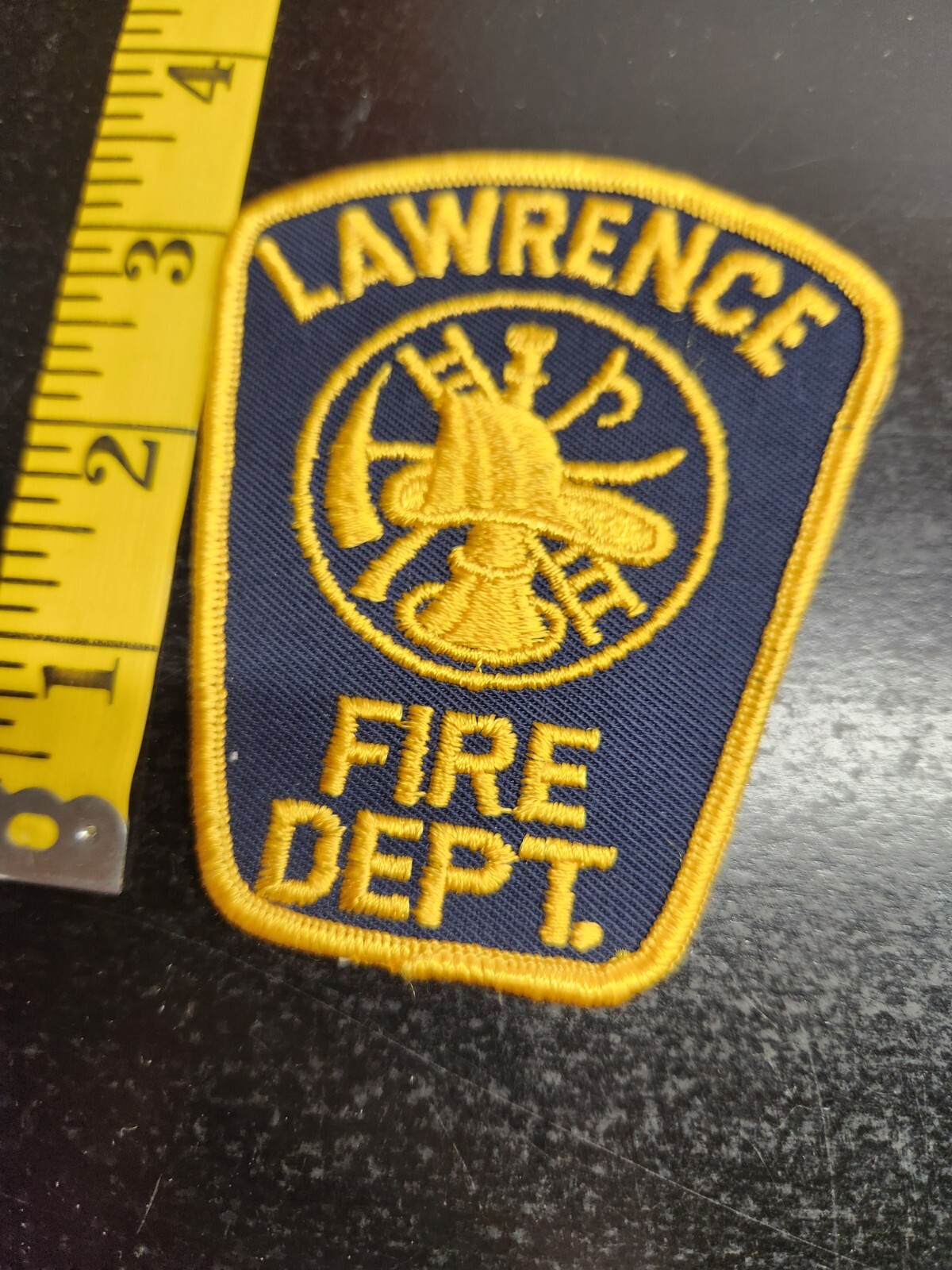 Vintage Lawrence Massachusetts Fire Department Patch