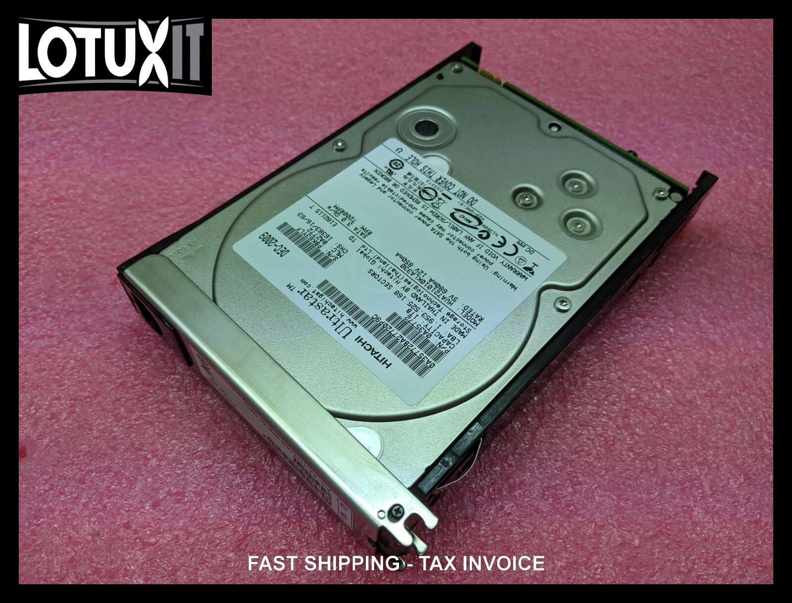 Dell EqualLogic 1TB 7.2K  3.5" SATA HDD 94833 RA-1T72-ULS-4835-D2 PS6500E