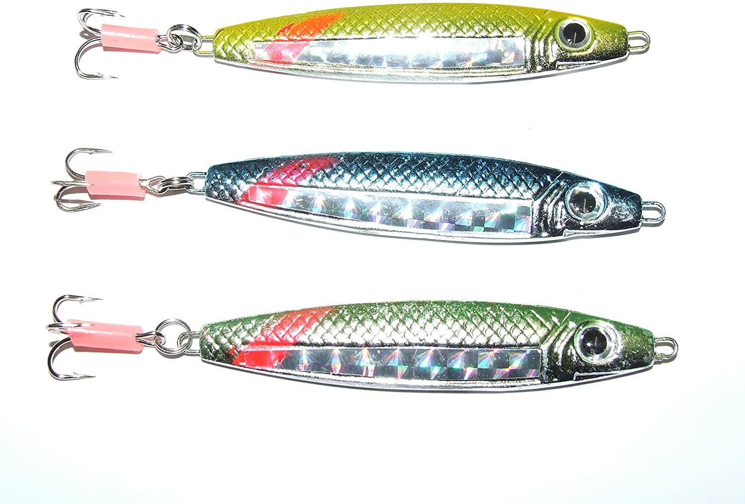FFT® 3 x Pro 40g Stavenger Stinger Spinner Lure Jig Cod Bass Mackerel Pier Fishi