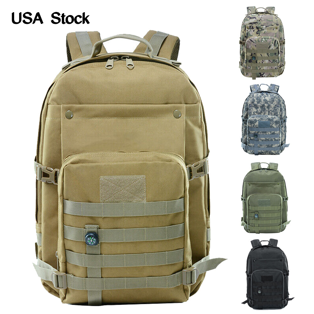 41L Military Tactical Backpack for Men Molle Daypack 900D Bug Out Bag Rucksack