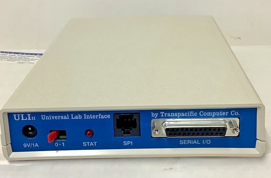 Universal Lab Interface Series II Model 1B W/ AC Adapter, Plugs & User Manual