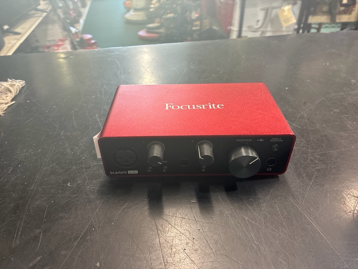 Focusrite Scarlett Solo [3rd Gen] (HPB030967)