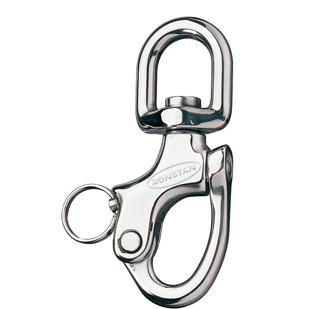 Ronstan Snap Shackle Small Swivel Bail 92mm Stainless Steel Sailing Rigging
