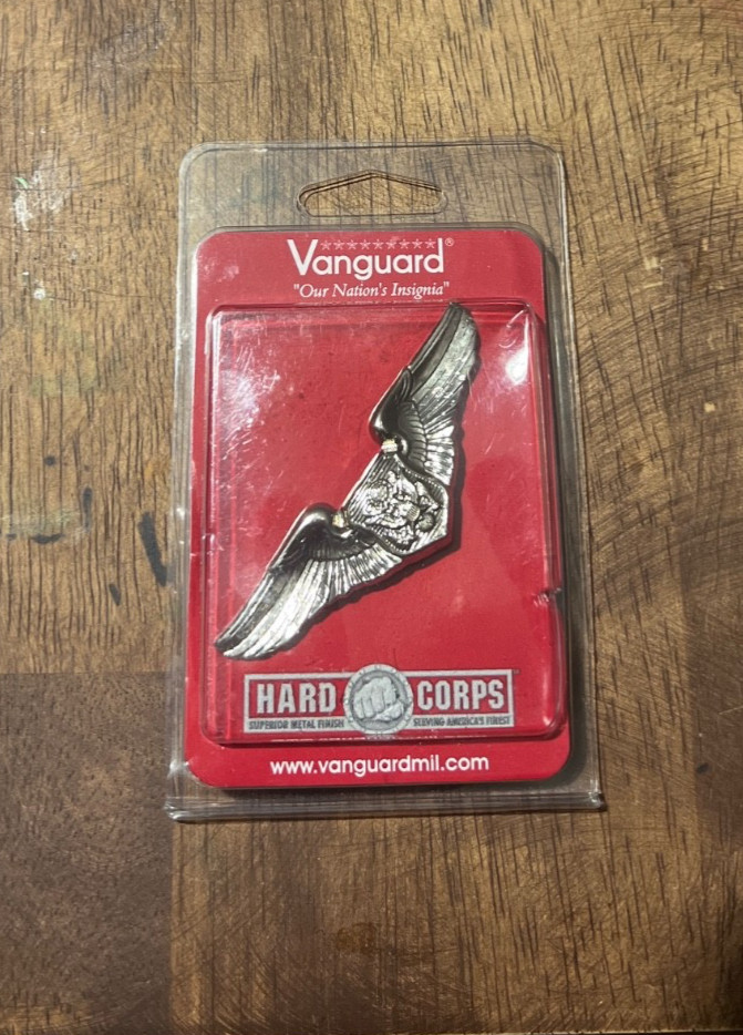 vanguard basic officer crew member wings