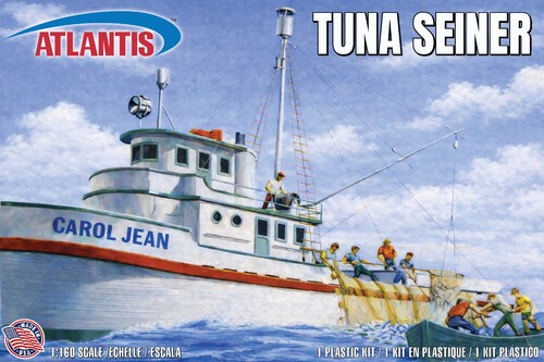 Tuna Seiner Corsair - Tuna Fishing Boat 1/160 Scale Model Kit [New Toy]