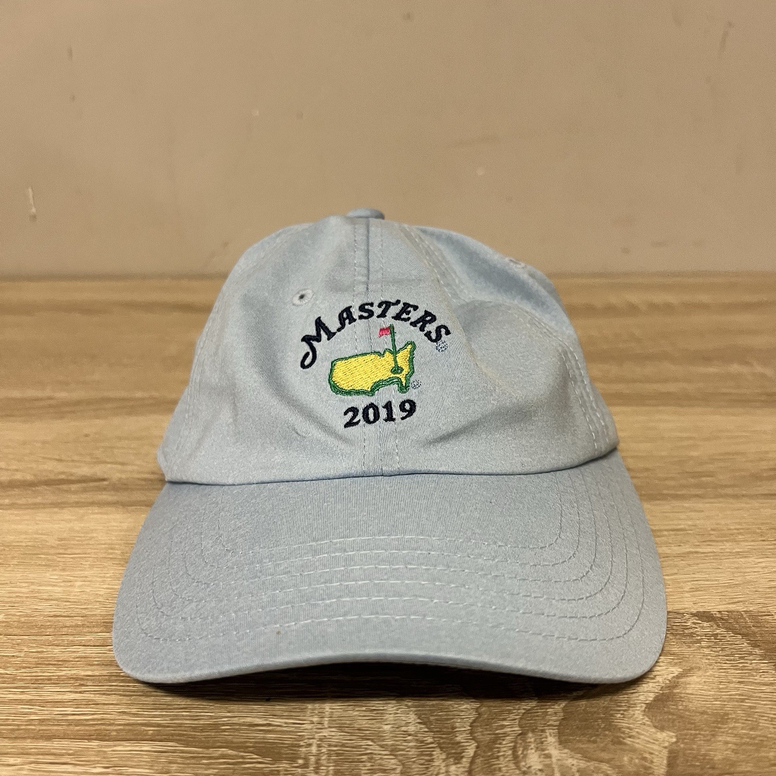 Augusta Masters Tournament 2019 Strapback Ball Cap Blue by American Needle