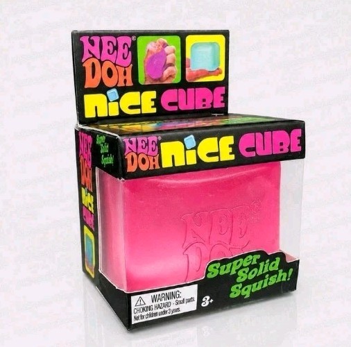 Nee Doh Nice Cube Pink