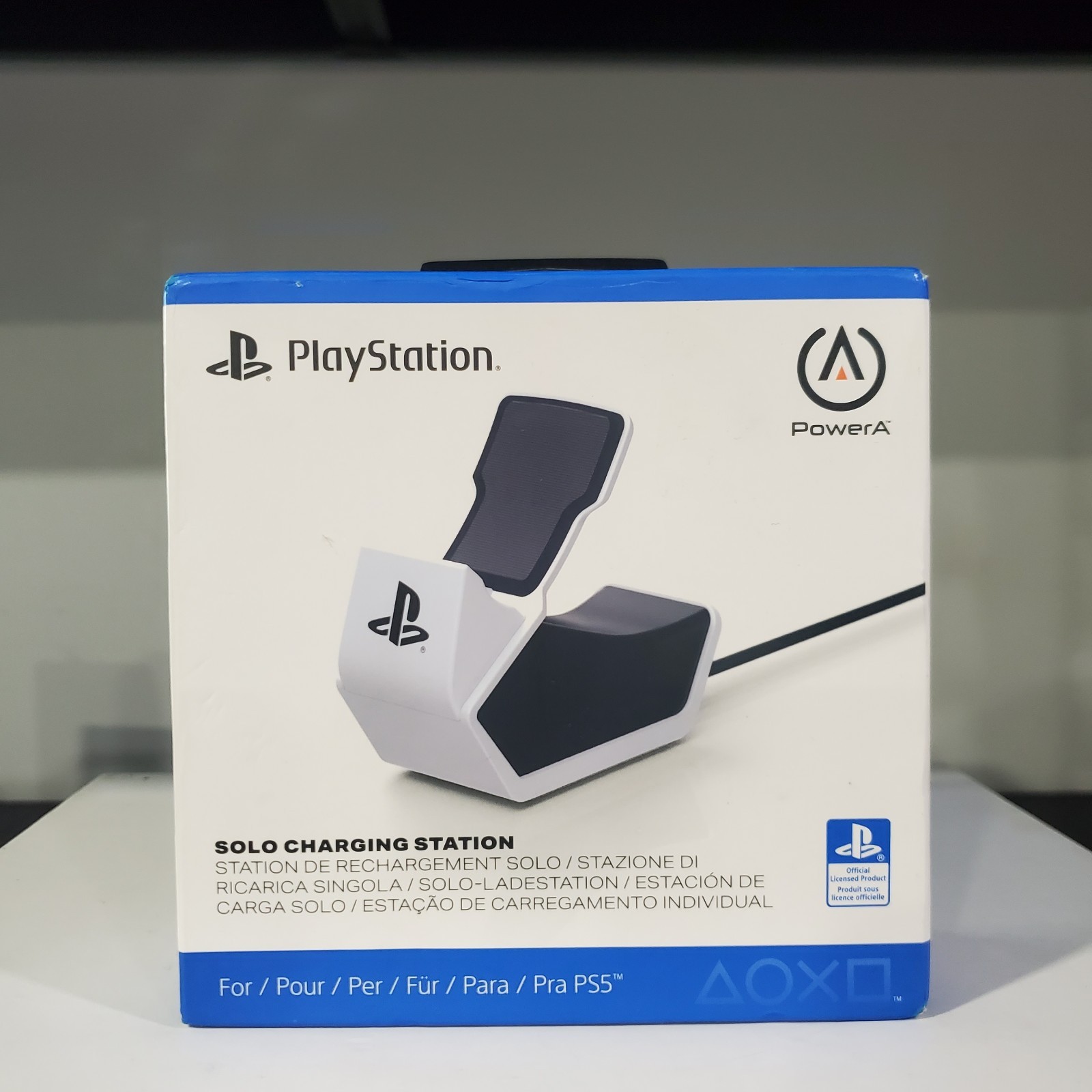 PS5 - POWER A SINGLE CHARGE DOCK (WHITE)