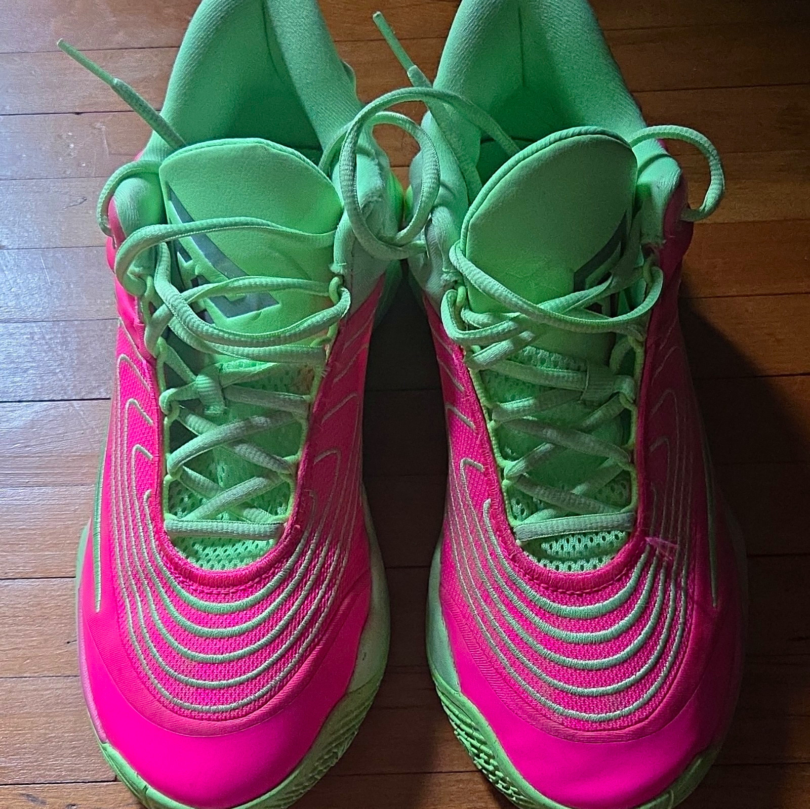 Nike Giannis Immortality 4 "Eva" Mid Top Basketball Shoes Pink/Green FQ3680-303