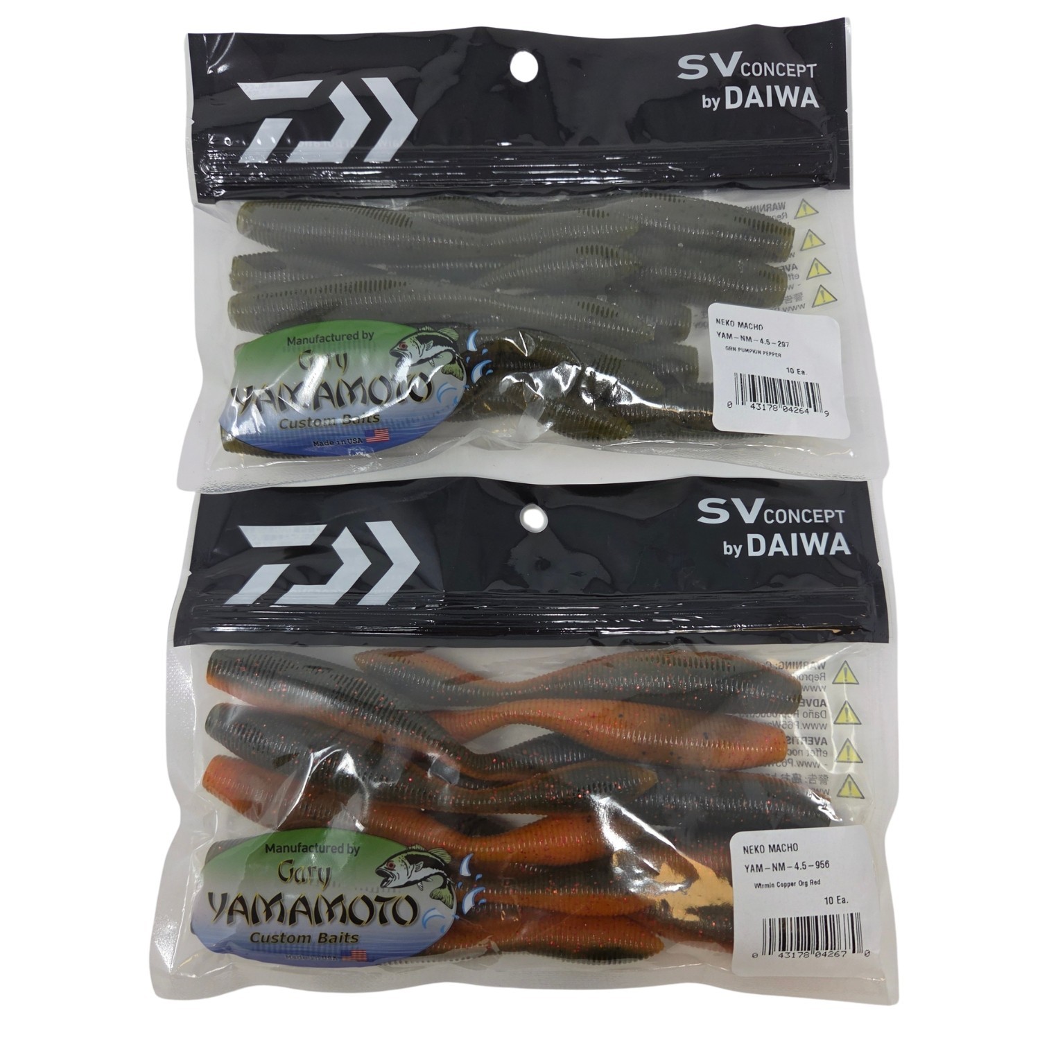 Daiwa Yamamoto Neko Macho Soft Plastic Bait Variety Pack