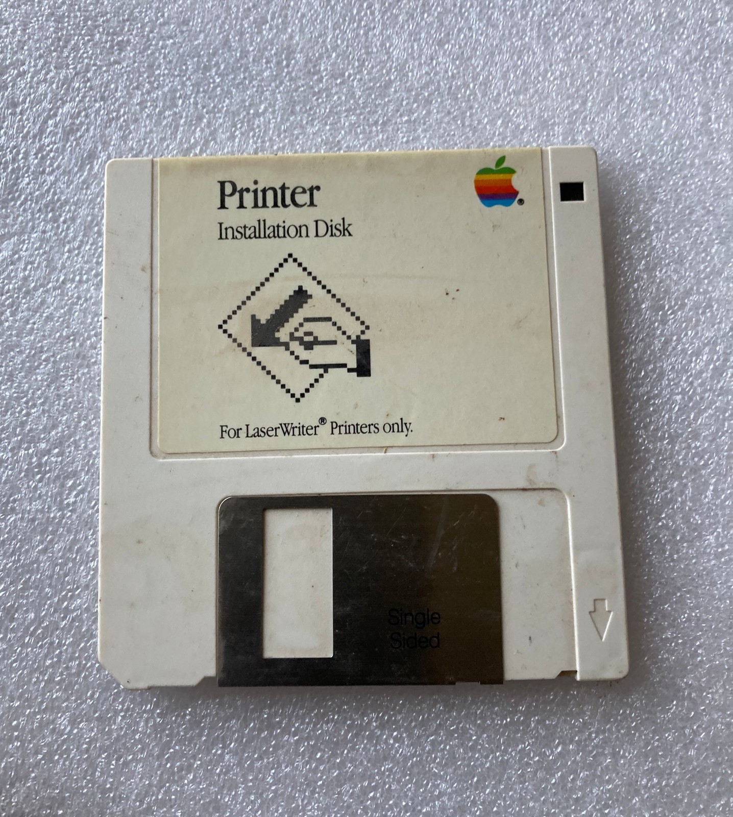 Vintage APPLE Printer Installation Disk 1987